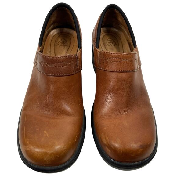 Ariat Clogs Women's 6B Leather Ariat Santa Cruz Style 93921 - Picture 4 of 13